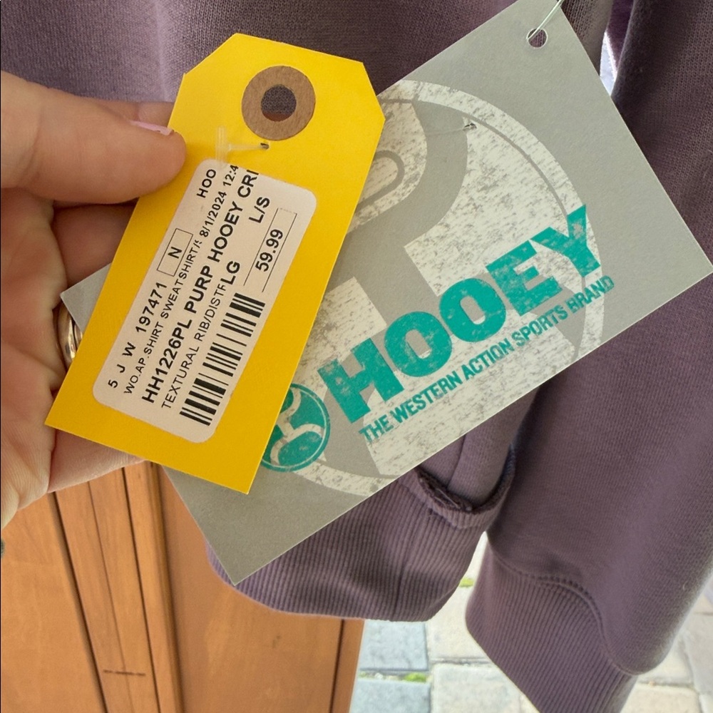 NWT Hooey Crewneck Sweatshirt - Picture 3 of 6